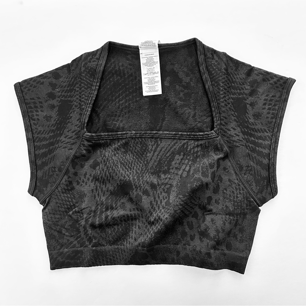 Gymshark XL Gymshark Adapt Animal X Whitney Seamless Crop Top